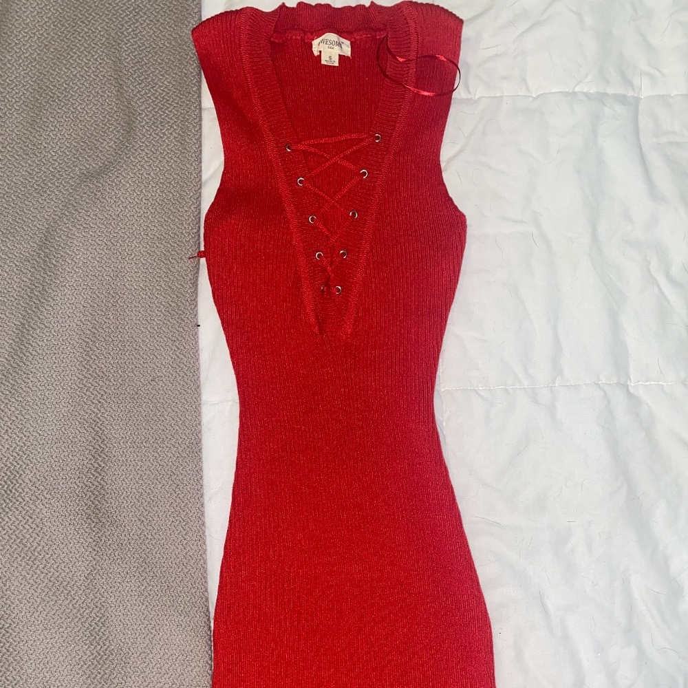 Sexy red dress for sale!